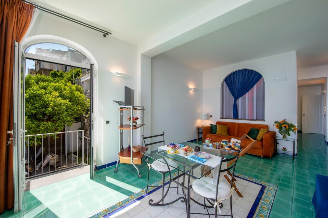 Amalfi Residence Conca dei Marini Bagian luar foto