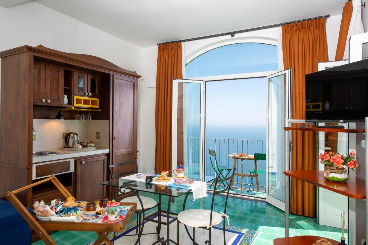 Amalfi Residence Conca dei Marini Bagian luar foto