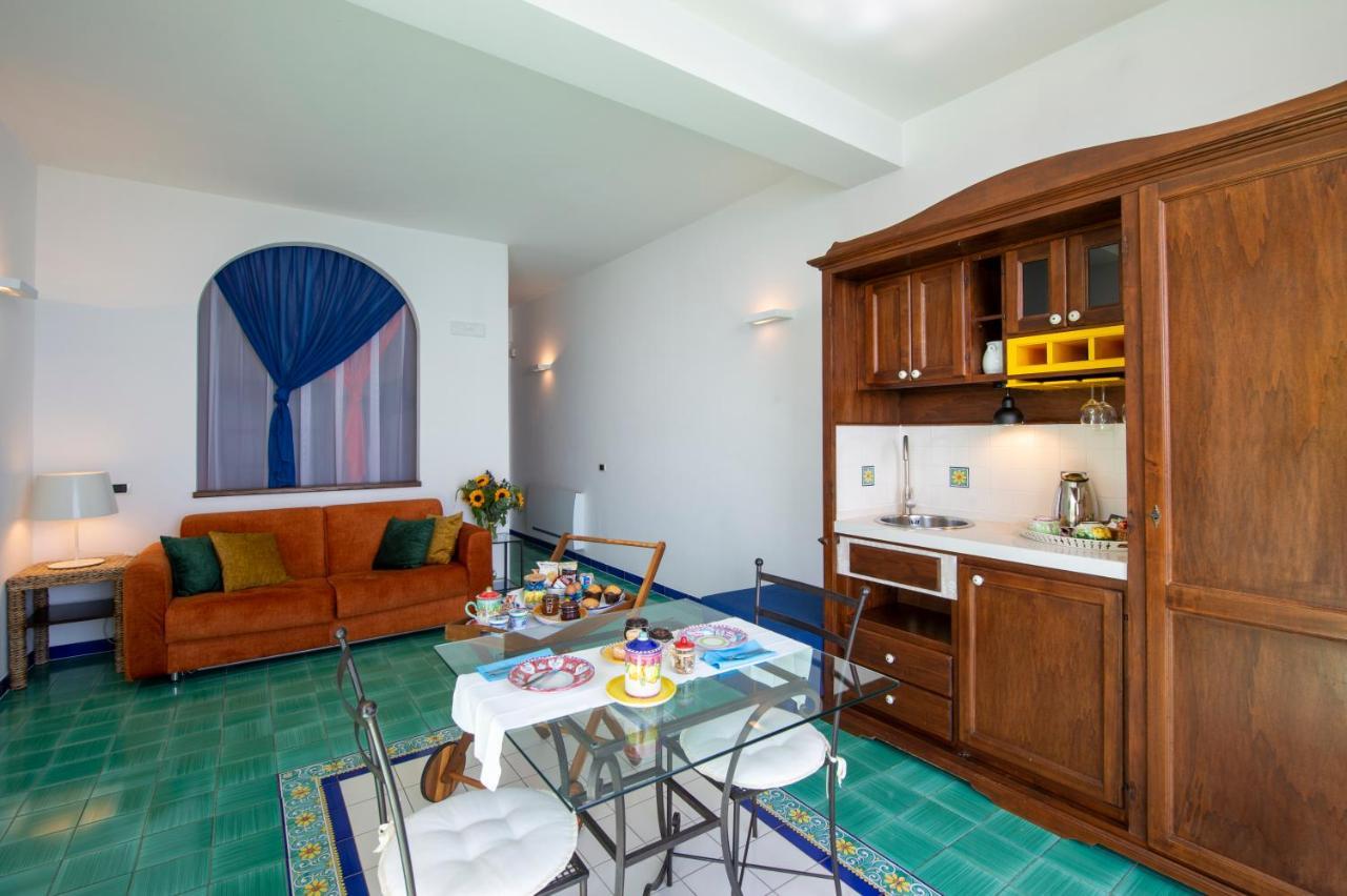 Amalfi Residence Conca dei Marini Bagian luar foto