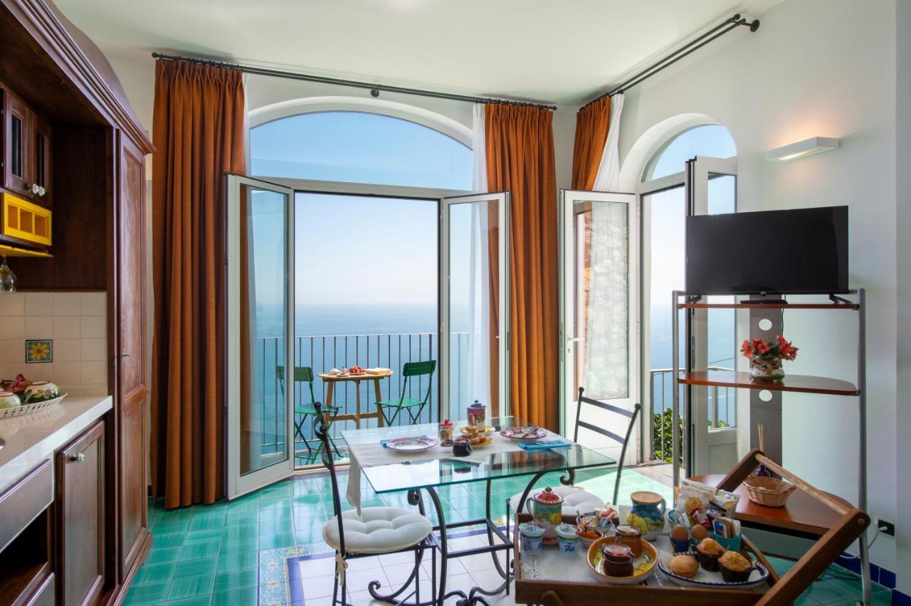 Amalfi Residence Conca dei Marini Bagian luar foto