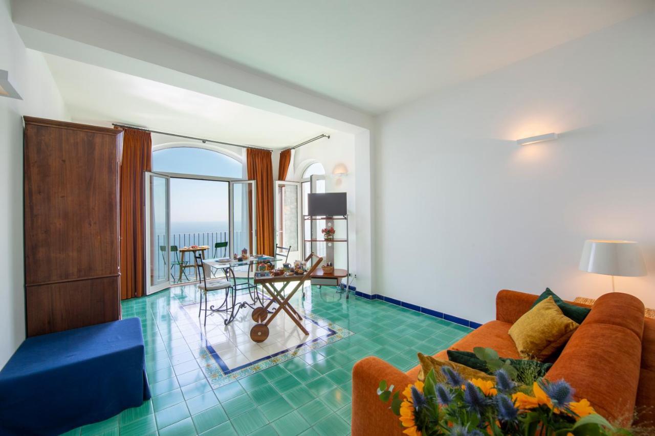 Amalfi Residence Conca dei Marini Bagian luar foto