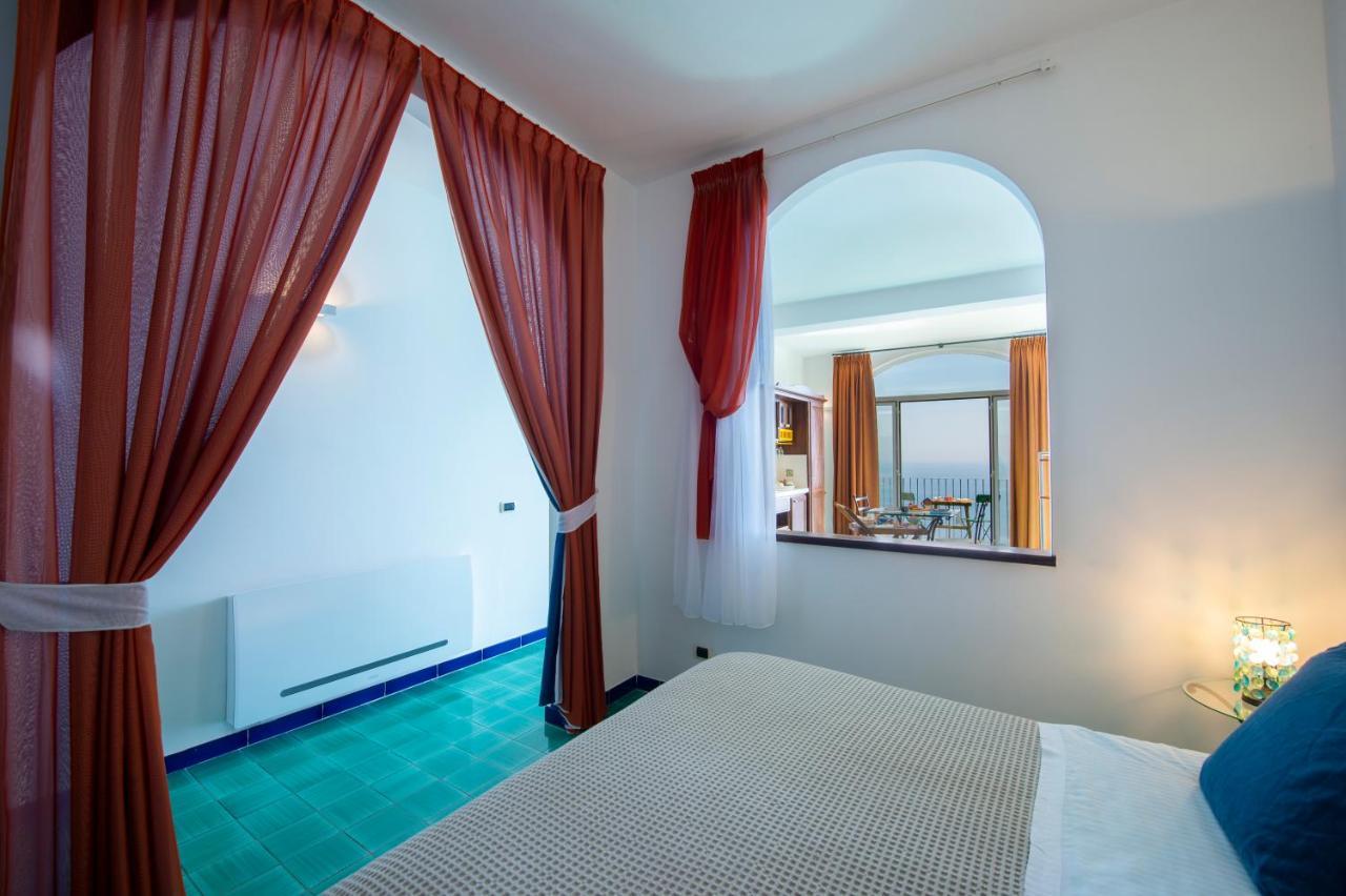 Amalfi Residence Conca dei Marini Bagian luar foto