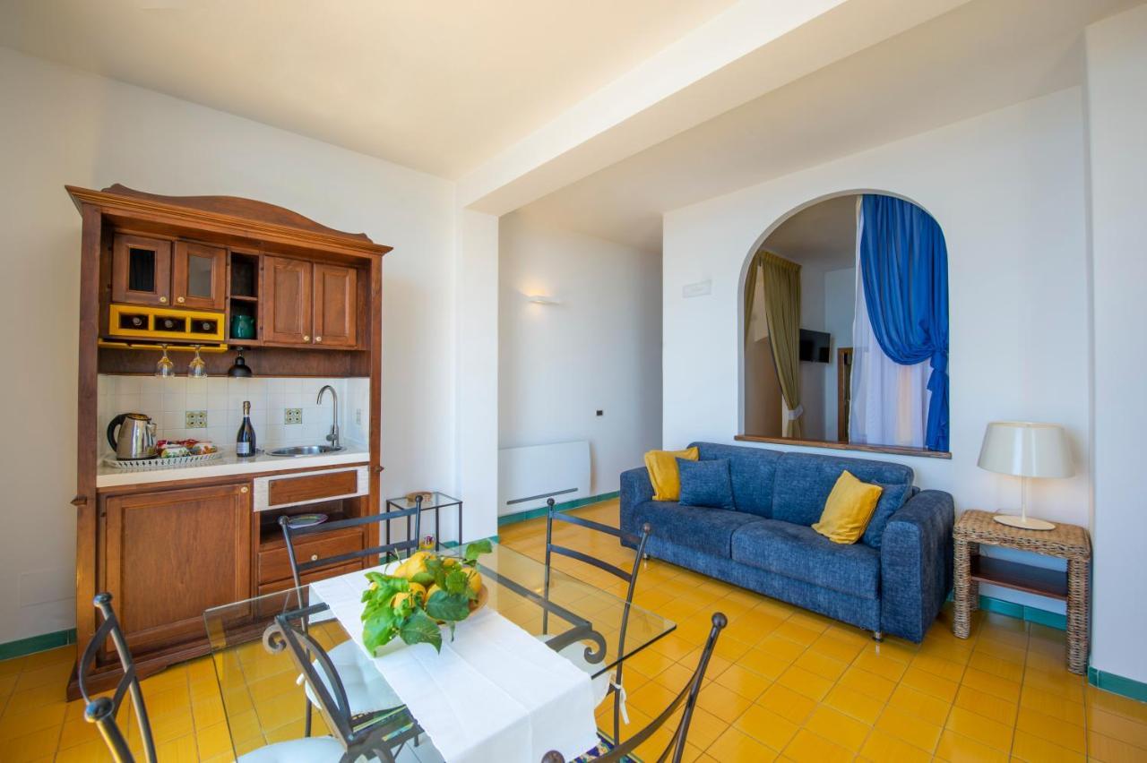 Amalfi Residence Conca dei Marini Bagian luar foto