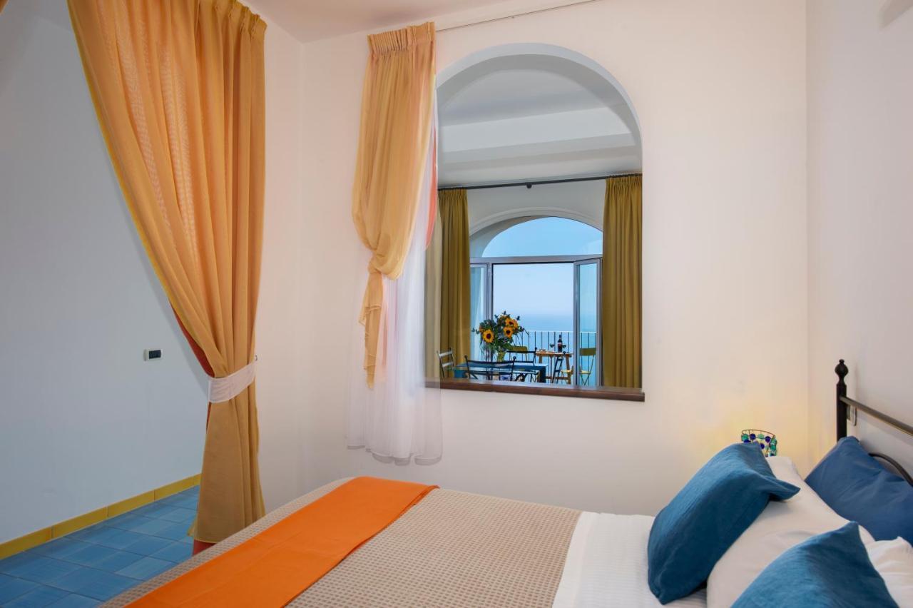 Amalfi Residence Conca dei Marini Bagian luar foto