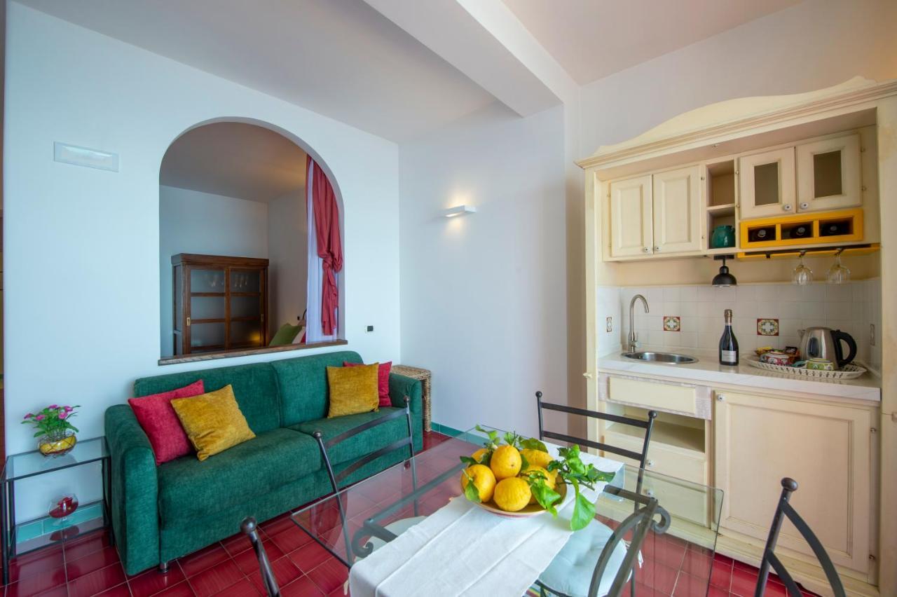 Amalfi Residence Conca dei Marini Bagian luar foto