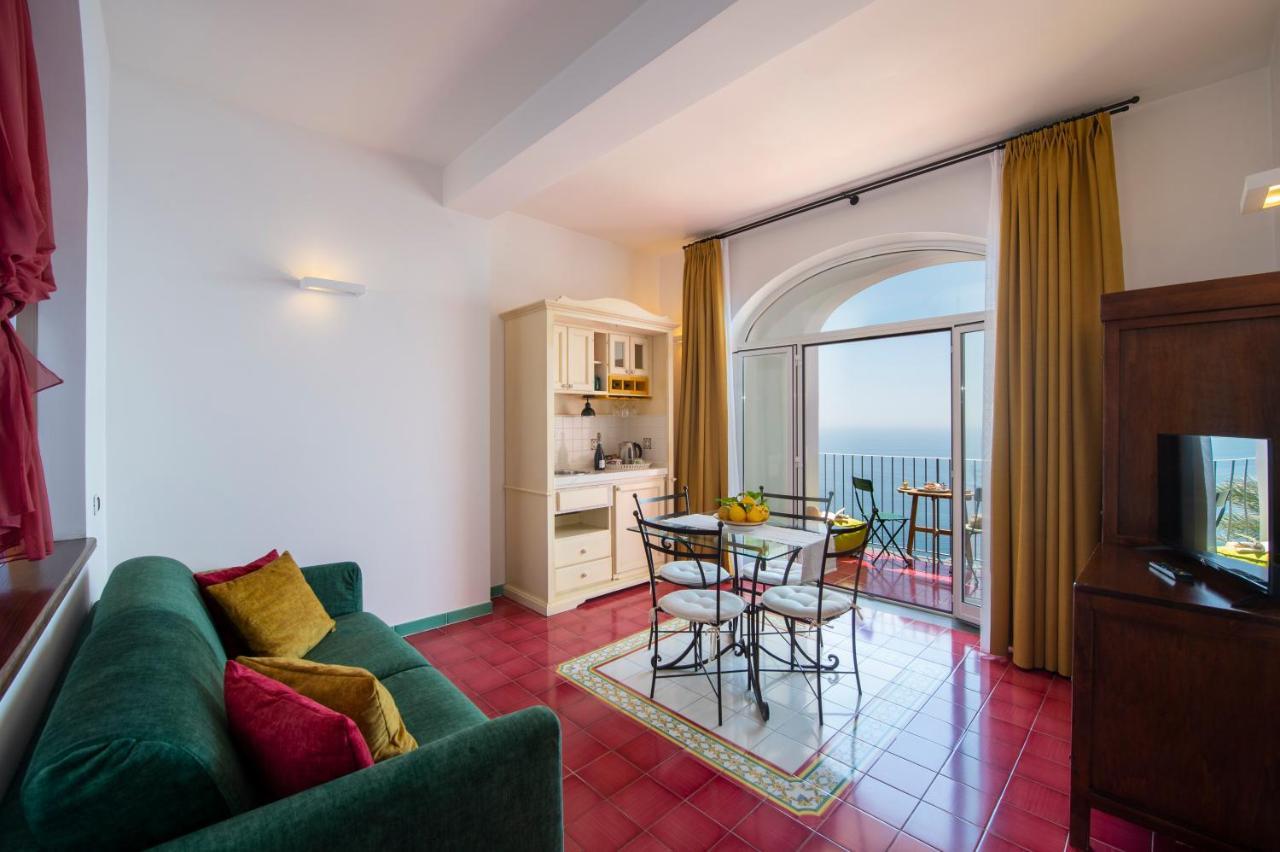Amalfi Residence Conca dei Marini Bagian luar foto
